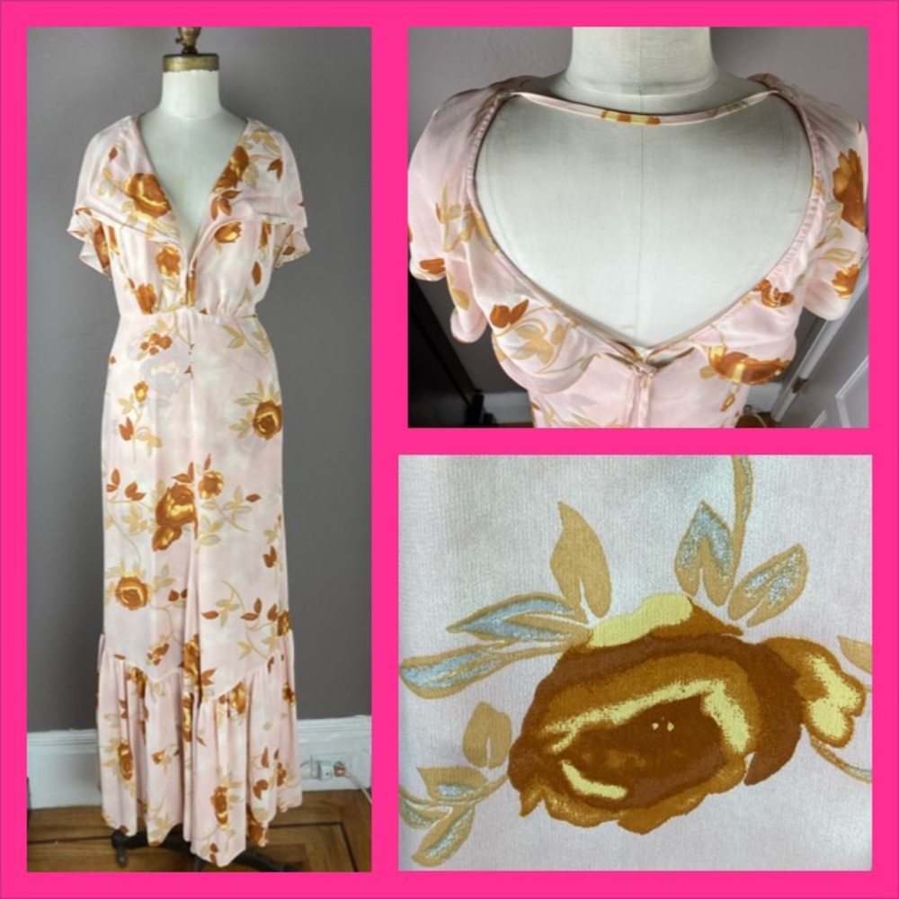 Reformation Floral Maxi Dress